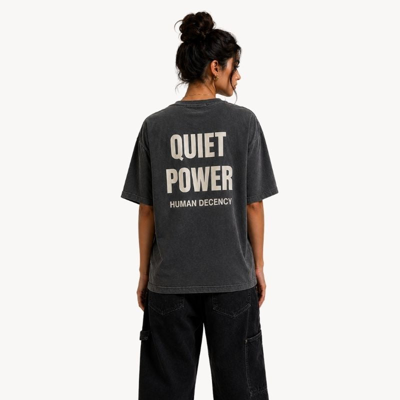 QUIET POWER - T-shirt